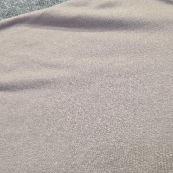 Bella Shirt Womens Large Mauve Dolman Batwing Flowy Top Polyester Viscose Boxy - Picture 6 of 6